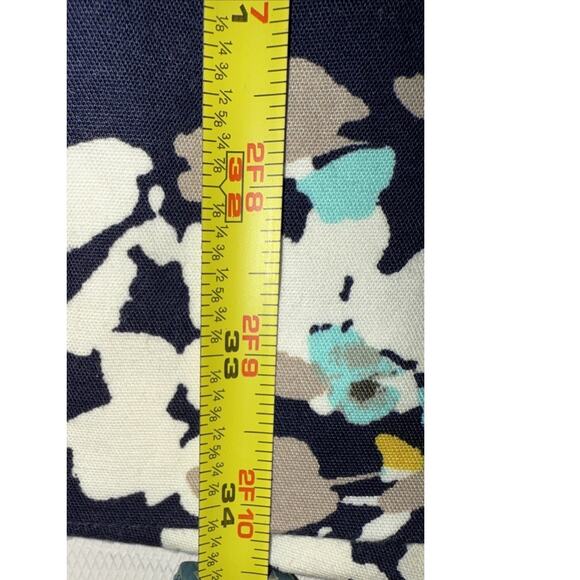 Merona Floral Stretch Ankle Dress Pants - Size 8 - Picture 7 of 8